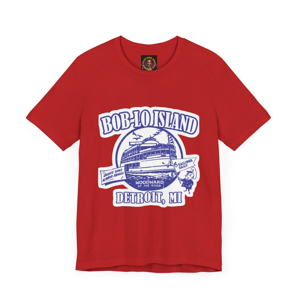 Boblo Island Tshirt, Retro Theme Park Tee, Vintage Summer Shirt, Unisex Jersey