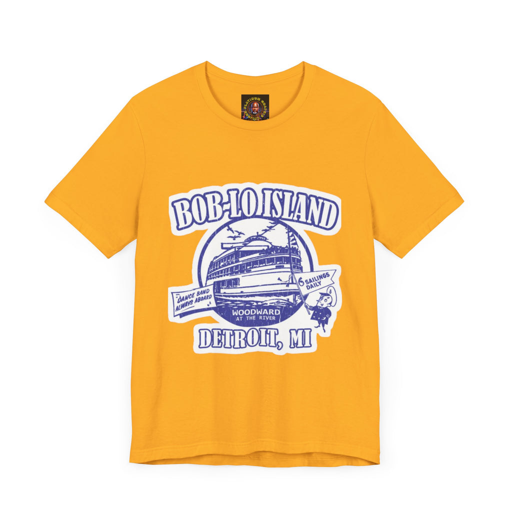 Boblo Island Tshirt, Retro Theme Park Tee, Vintage Summer Shirt, Unisex Jersey
